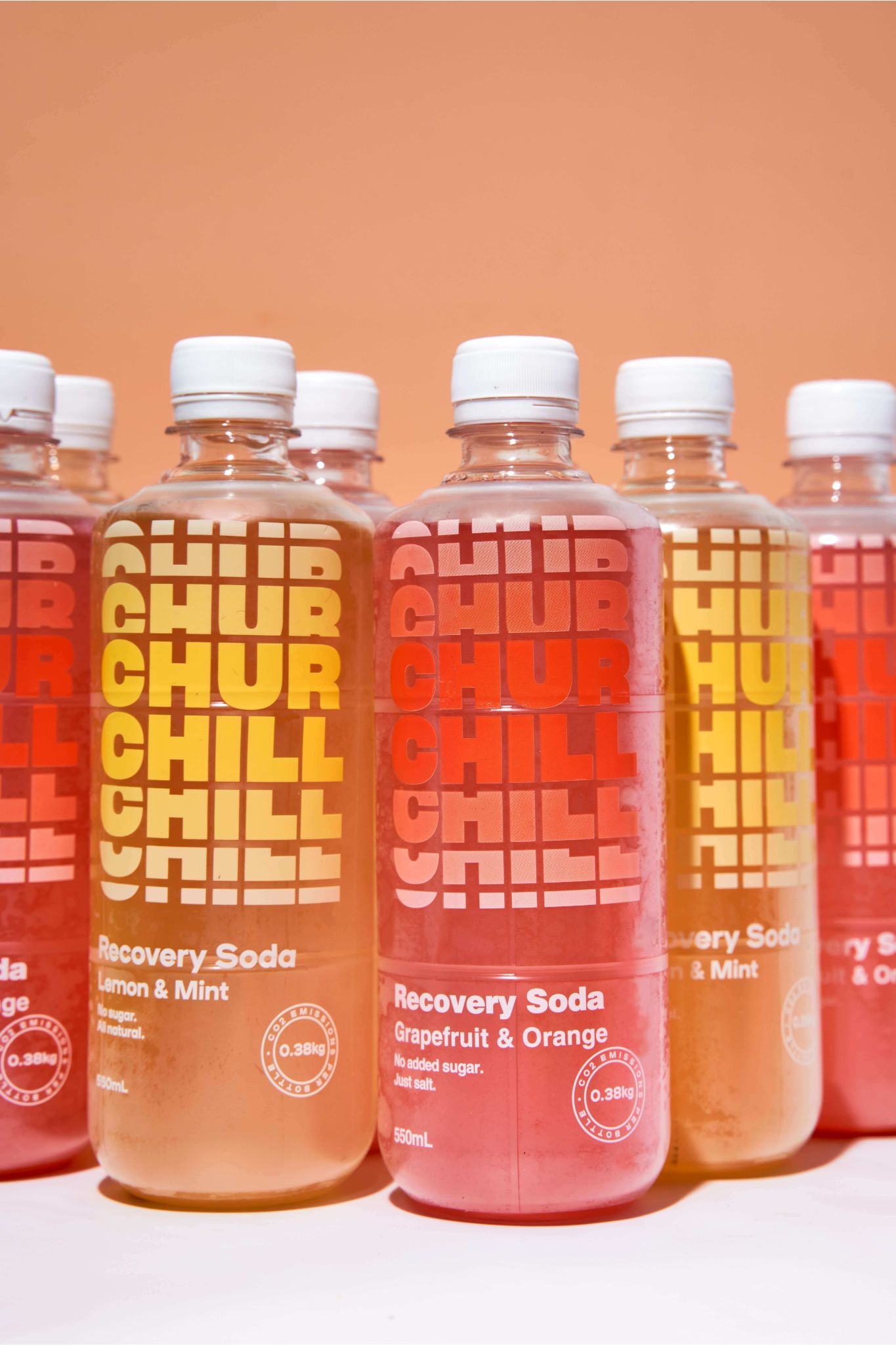 CHURCHILL - Lemon & Mint (12x) + Grapefruit & Orange (12x)